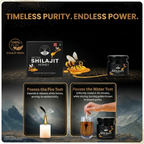 Pure Himalayan Necter Honey Shilajit Resin 20g  | Lab Tested | Natural Energy &amp; Stamina Booster | Ayurvedic Supplement